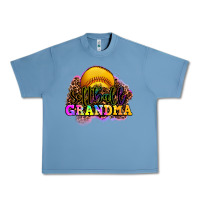 Pebble Blue softball grandma Urban Heavy Tee - OliviaCreatesArt