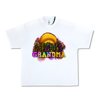 White softball grandma Urban Heavy Tee - OliviaCreatesArt
