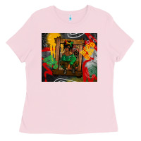 Bubblegum Pink juneteenth black woman fashion girl Ladies Tee - CowGirlArtShop