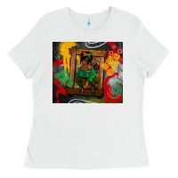 White juneteenth black woman fashion girl Ladies Tee - CowGirlArtShop