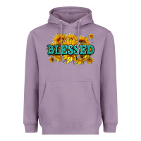 Lavender glitter blessed with sunflowers Heavyweight Hoodie - AdoDesignShop