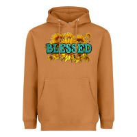 Meerkat glitter blessed with sunflowers Heavyweight Hoodie - AdoDesignShop