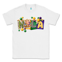 White nola cake mardi gras Classic Tee - CowGirlArtShop