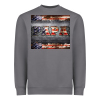 Storm papa metal and american flag tumbler Heavyweight Sweatshirt - BarkalooDesign