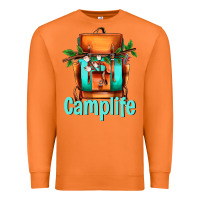 Carrot camp life camp backpack Premium Sweatshirt - AdoDesignShop
