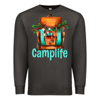 Smoke camp life camp backpack Premium Sweatshirt - AdoDesignShop