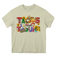 Mossy Tacos and tequila Heavy Core Tee - NancyCooperArtShop