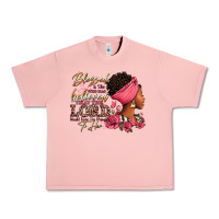 Salmon Blessed is she who has believed afro woman Urban Heavy Tee - RanaPortraitStore