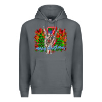 Rock punk rock Merry Christmas Premium Hoodie - CowhideDigitalArt
