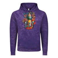 Cloud Purple Let's get lit Vintage Hoodie - FaDigitalArtStudio