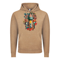 Vintage Coffee Let's get lit Vintage Hoodie - FaDigitalArtStudio