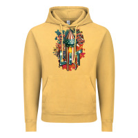 Vintage Mustard Let's get lit Vintage Hoodie - FaDigitalArtStudio