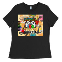 Level 100 Days Of School Ladies Tee | Teevron