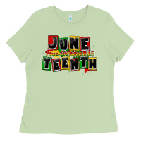 Juneteenth Freeish Since 1865 Ladies Tee | Teevron