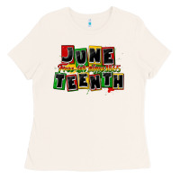 Juneteenth Freeish Since 1865 Ladies Tee | Teevron