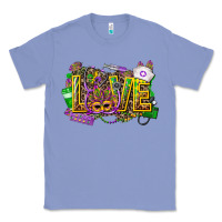 Colony Blue mardi gras love nurse Classic Tee - CowGirlArtShop