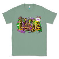 Sage mardi gras love nurse Classic Tee - CowGirlArtShop