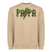 Mushroom papa  lightning camouflage Heavyweight Sweatshirt - BarkalooDesign