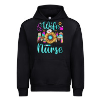 Black wife mom nurse Urban Hoodie - JahusDesignShop