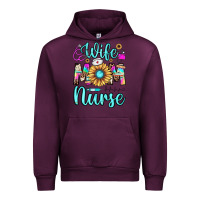 Mauve Wine wife mom nurse Urban Hoodie - JahusDesignShop
