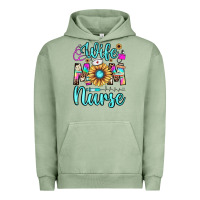 Pigment Oil Green wife mom nurse Urban Hoodie - JahusDesignShop