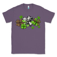 Lavender western cowhide leopard glitter shamrocks Classic Tee - Jasminsmagicworld