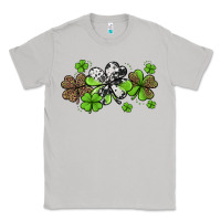Moon Dust western cowhide leopard glitter shamrocks Classic Tee - Jasminsmagicworld