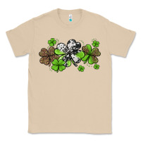Mushroom western cowhide leopard glitter shamrocks Classic Tee - Jasminsmagicworld