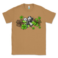 Toasted Coconut western cowhide leopard glitter shamrocks Classic Tee - Jasminsmagicworld
