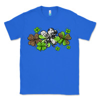 True Royal western cowhide leopard glitter shamrocks Classic Tee - Jasminsmagicworld