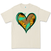 Bone Sunflower Heart Premium Tee - Jasminsmagicworld