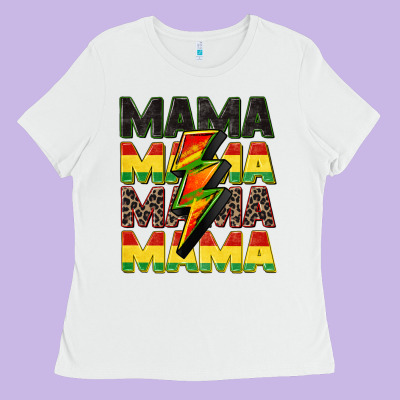 Juneteenth Mama Ladies Tee Designed By Cowgirlartshop