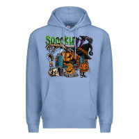 Colony Blue spooky Premium Hoodie - SublimationCraftShop