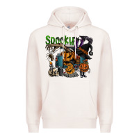 Pale Pink spooky Premium Hoodie - SublimationCraftShop