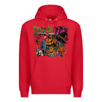 Red spooky Premium Hoodie - SublimationCraftShop