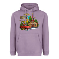 Lavender the church  holy night western truck Heavyweight Hoodie - AdoDesignShop