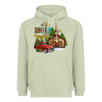 Matcha the church  holy night western truck Heavyweight Hoodie - AdoDesignShop