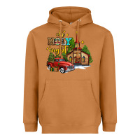 Meerkat the church  holy night western truck Heavyweight Hoodie - AdoDesignShop