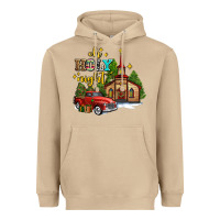 Mushroom the church  holy night western truck Heavyweight Hoodie - AdoDesignShop
