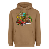 Toasted Coconut the church  holy night western truck Heavyweight Hoodie - AdoDesignShop