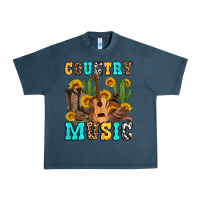 Midnight Navy country music western olivia Urban Heavy Tee - OliviaCreatesArt