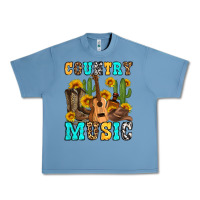 Pebble Blue country music western olivia Urban Heavy Tee - OliviaCreatesArt