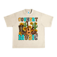 Country Music Western Olivia Urban Heavy Tee | Teevron