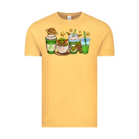 Vintage Mustard fantastic movie character coffee cups Vintage Tee - OliviaCreatesArt