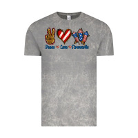 Cloud Rock Peace Love Fireworks Vintage Tee - Jasminsmagicworld