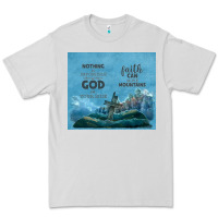 Dove Grey nothing is impossible with cross Premium Tee - TumblerDesignByShophia