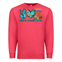 Cardinal peace love hanukkah Premium Sweatshirt - AdoDesignShop