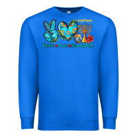 True Royal peace love hanukkah Premium Sweatshirt - AdoDesignShop