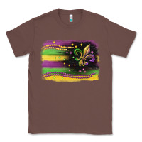 Chestnut mardi gras flag Classic Tee - CowGirlArtShop