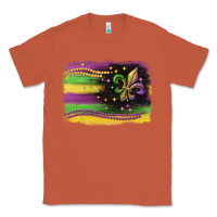 Copper mardi gras flag Classic Tee - CowGirlArtShop